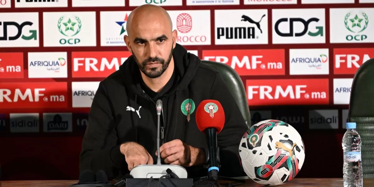 الركراكي يكشف عما يشغل باله مع المنتخب المغربي