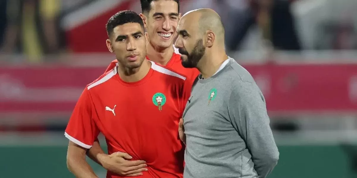 الركراكي يتغنى بأشرف حكيمي في أبطال أوروبا ويحدد سبب استمراره مع باريس سان جيرمان