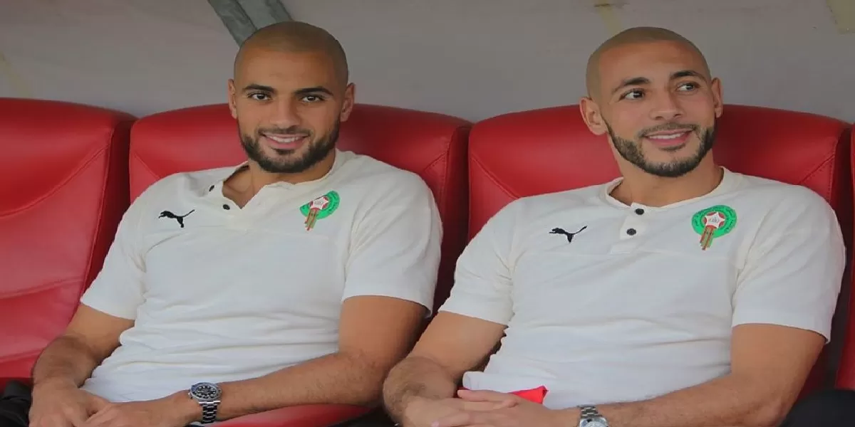 المنتخب المغربي والوداد.. لقاء يخطف الأنظار بين الشقيقين أمرابط- صورة
