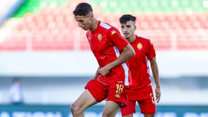 عملية جراحية لمهاجم الوداد حمزة الواسطي