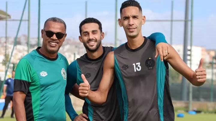الرجاء ينهزم وديا ضد تواركة ويعجز عن الفوز لثالث مرة