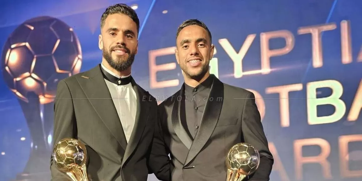 الثنائي المغربي يحصد جائزة الأفضل في الدوري المصري