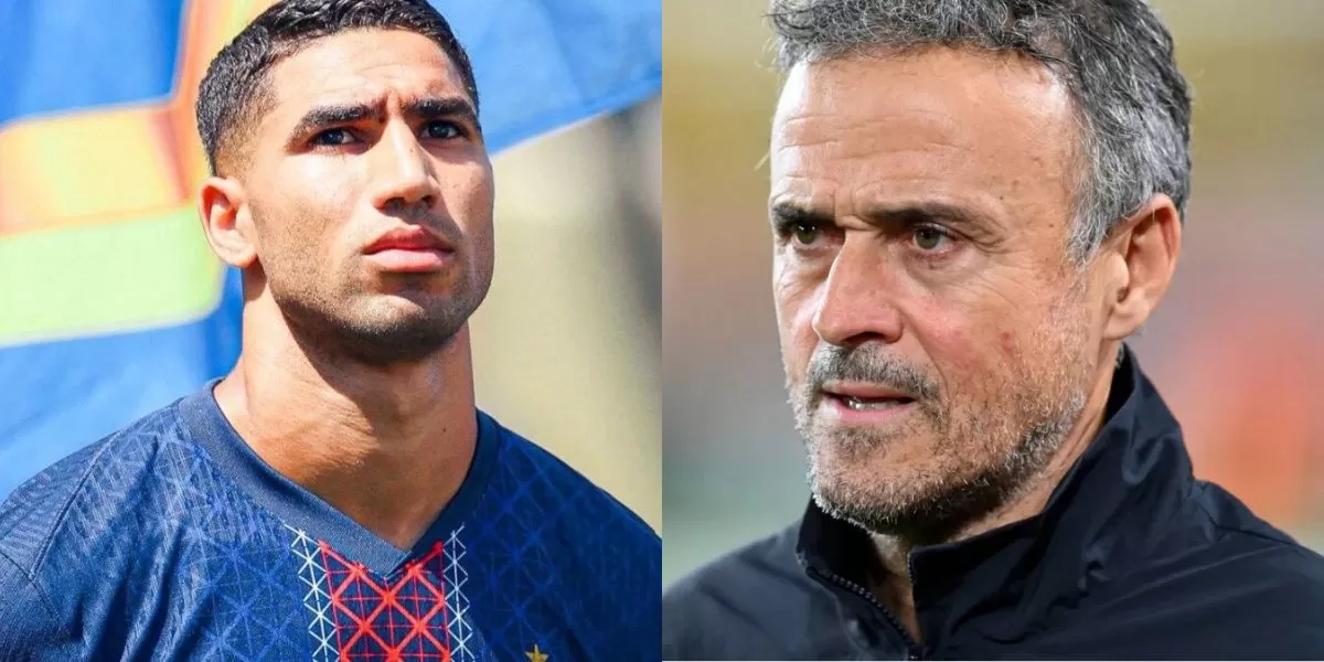 إنريكي يتفاعل مع تصريح أشرف حكيمي الخاص بتحقيق الكرة الذهبية