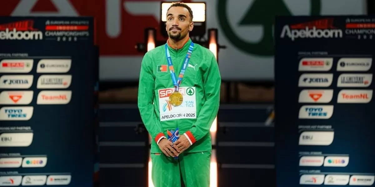 أبن أخ نجم الوداد حسن ناضر يهدي البرتغال ذهبية 1500 م