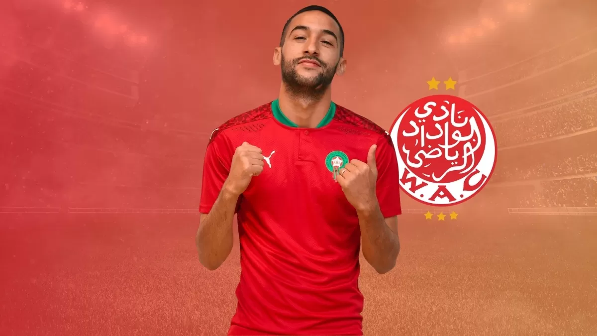 الوداد الرياضي يكشف تفاصيل تعاقده مع حكيم زياش