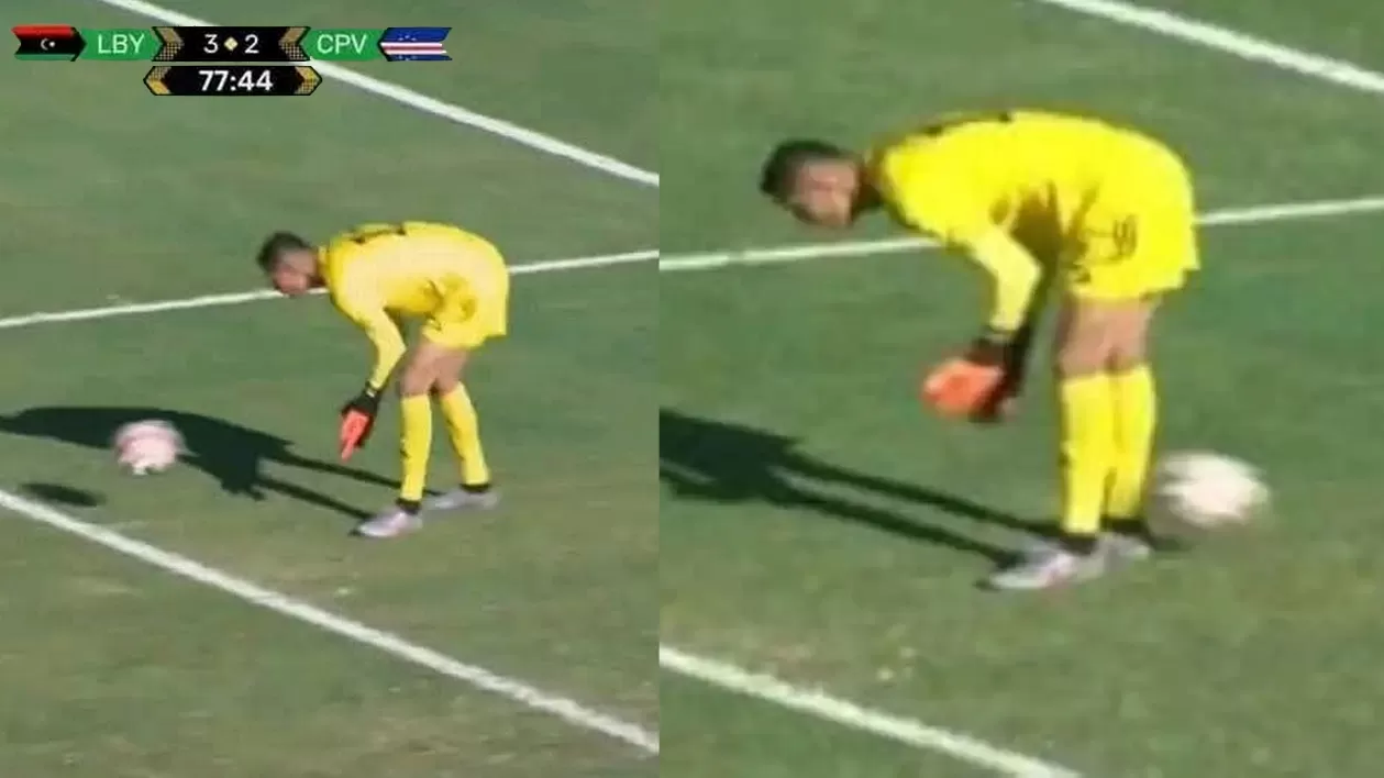 خطأ كارثي لحارس ليبيا يتسبب في خروج منتخب بلاده من تصفيات المونديال (فيديو)