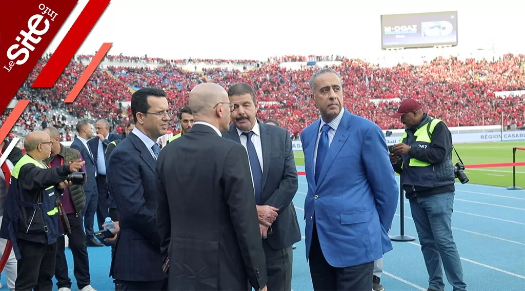 الحموشي حاضر في “دونور” قبل انطلاق الديربي -فيديو