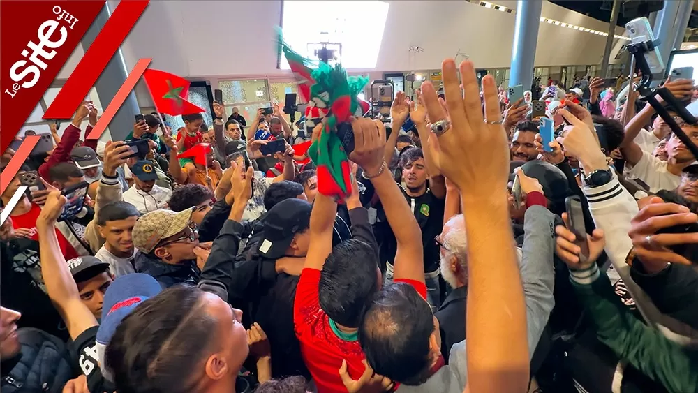 أشبال الأطلس يعودون إلى المغرب وسط حفاوة جماهيرية استثنائية -فيديو