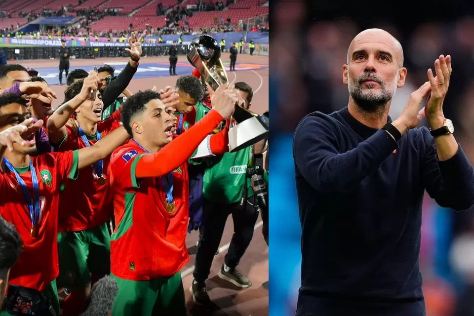 غوارديولا يراقب الجوهرة المغربية بعد تألقه في كأس العالم لأقل من 20 سنة