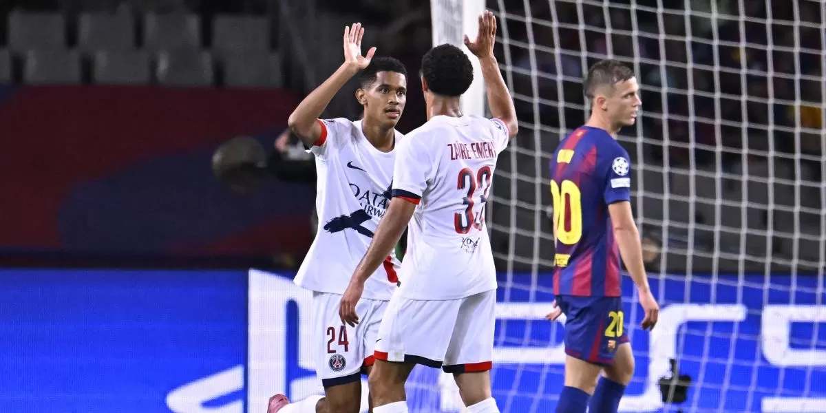 أشرف حكيمي يتألق وباريس سان جيرمان يتغلب على برشلونة بثنائية في أبطال أوروبا