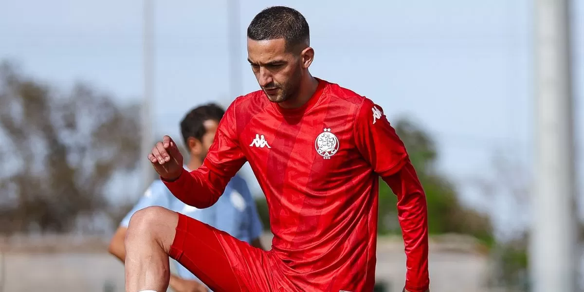 قرار يهم إعداد حكيم زياش لمباراته الأولى مع الوداد